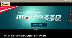 Desktop Screenshot of muktarautomobiles.com