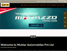 Tablet Screenshot of muktarautomobiles.com